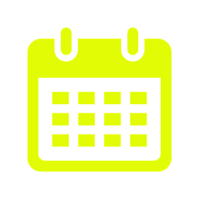 calendar icon yellow